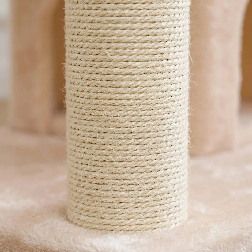 Large 5-Level Beige Cat Tree — Asp