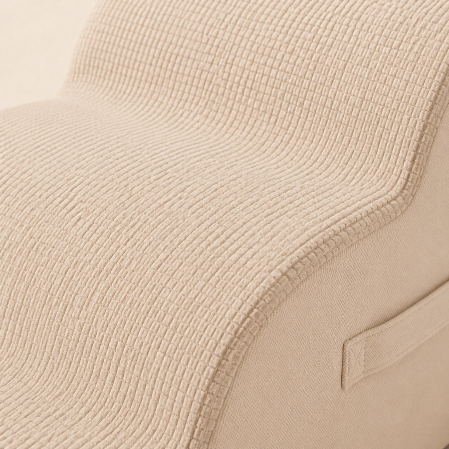 3-Step Foam Dog Stairs — Trinn