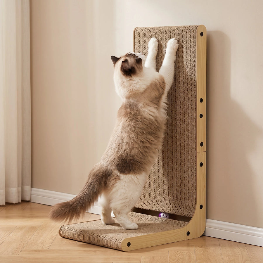 Vertical Cardboard Cat Scratcher — Klo