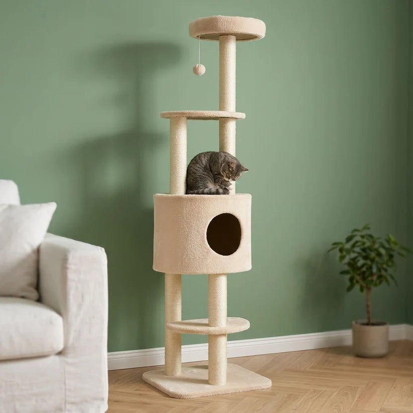 148 cm Scandinavian Cat Tree — Lund