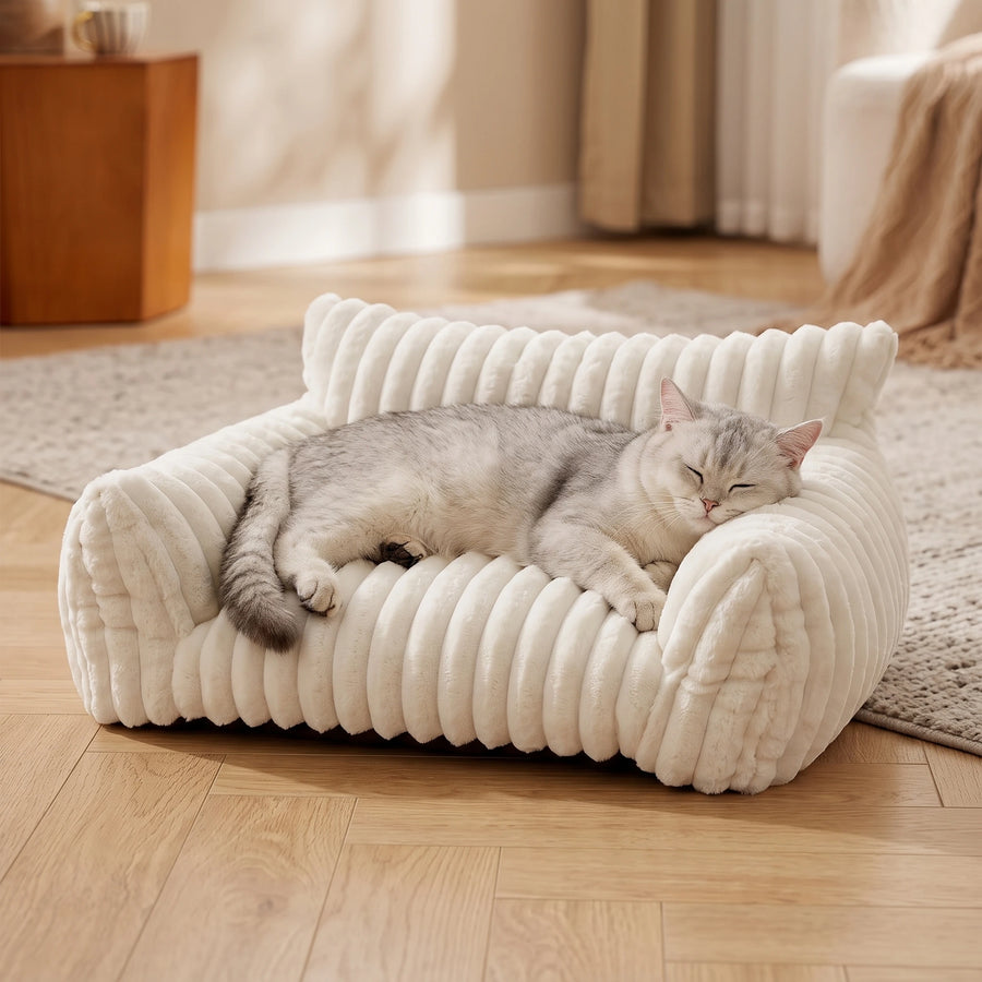 Ribbed Cat Sofa — Mysa