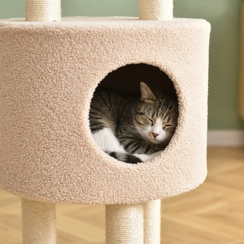 148 cm Scandinavian Cat Tree — Lund
