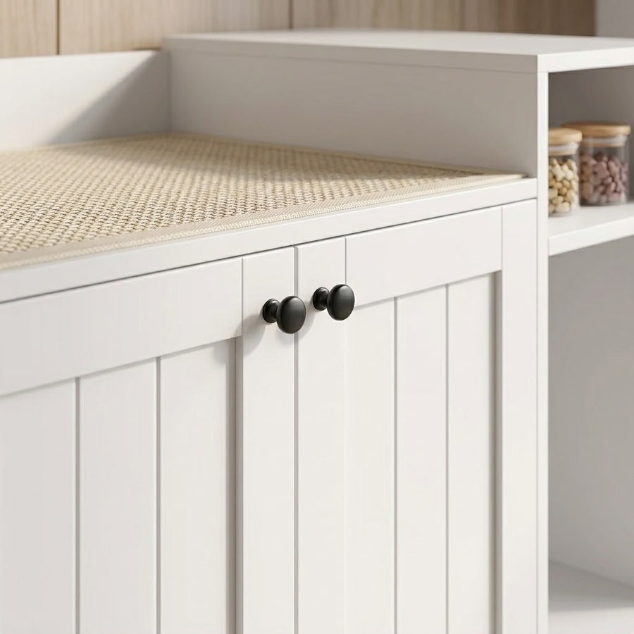 Litter Box Enclosure with Side Storage — Hylle