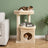 Compact Beige Cat Tree — Björk