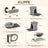 Dimensions et mesures des cinq modules du parcours mural KLIPPE COZYLOW