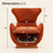 SAMMEN terracotta — schéma des dimensions en centimètres du fauteuil et de sa niche intégrée