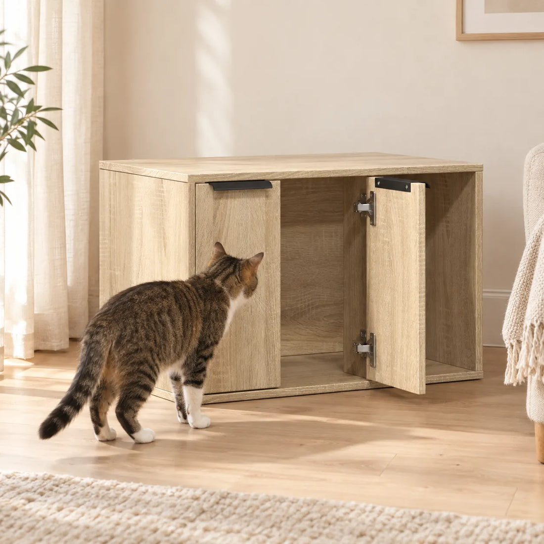 An easy-to-style wood finish