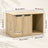 Dimensions du meuble cache-litière Sona