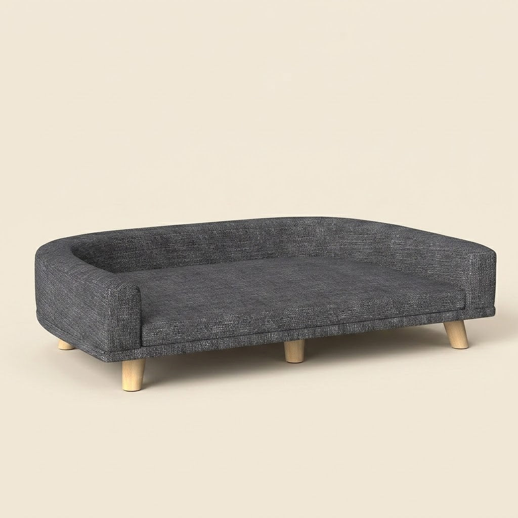 Lugn large raised dog sofa — main view