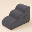 3-Step Foam Dog Stairs — Trinn