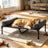 Sval raised dog bed — padded sleeping surface detail