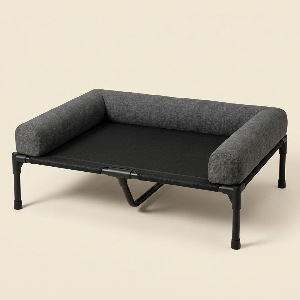 Sval raised dog bed — additional view