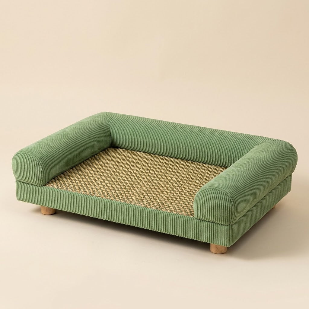 Soffa mini raised dog sofa — main view
