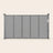 Barrière Skjerm grise de 140 cm