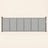Barrière Skjerm grise de 280 cm