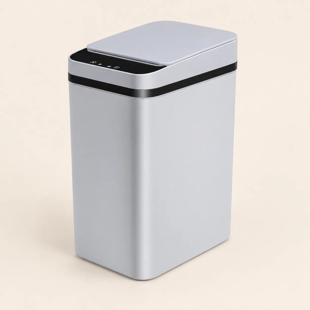 Poubelle automatique Vakt coloris gris