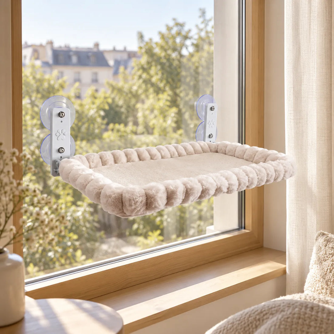 Quatre ventouses sans perçage